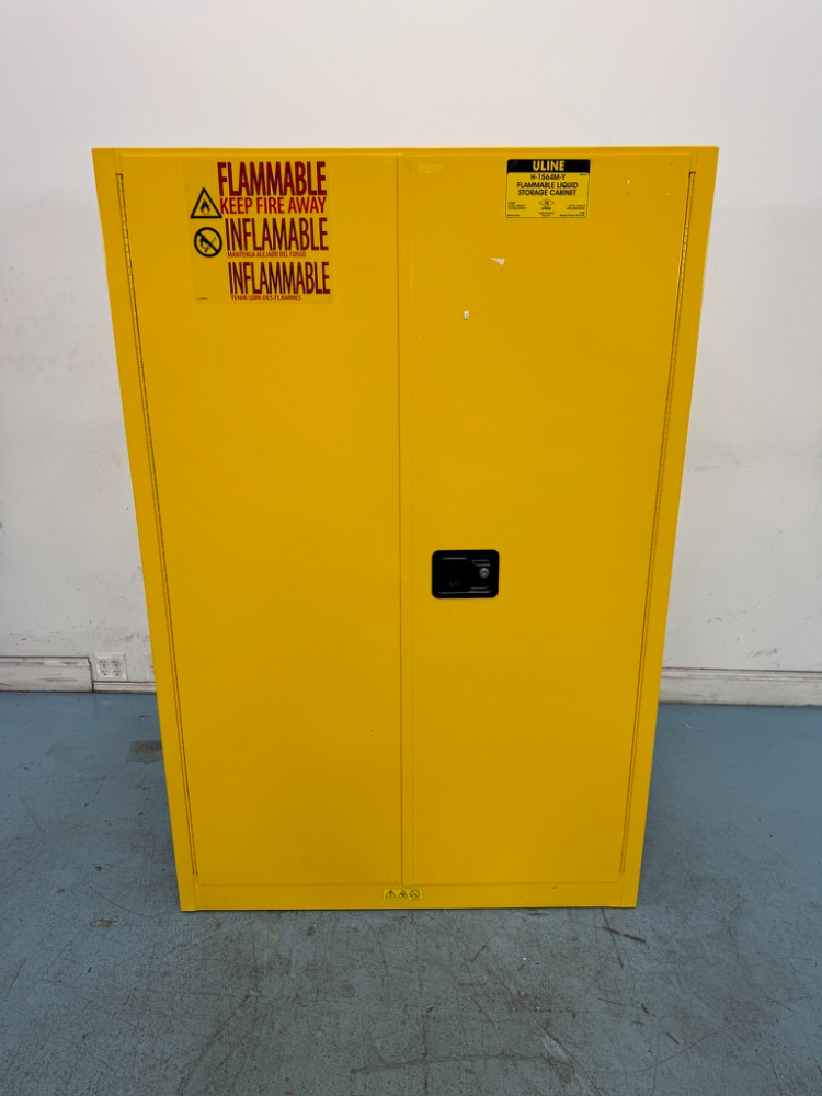 Image of ULine Flammable Liquid Storage Cabinet